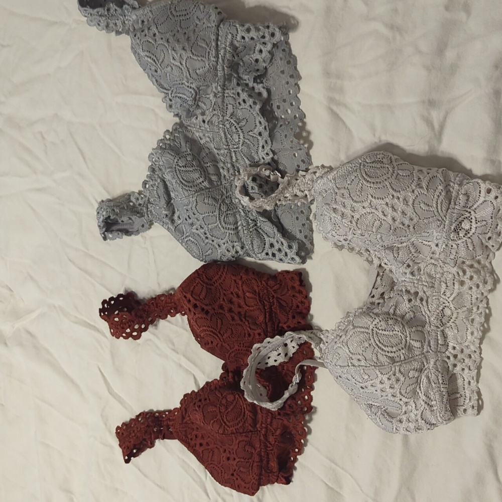 Set of 3 brallettes